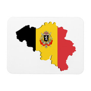 Íman Mapa de Bélgica