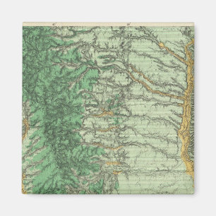 Íman Mapa de Classificação de Terra do Sudoeste do No