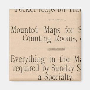 Íman Mapa de condução e de rodas de Colton dos EUA