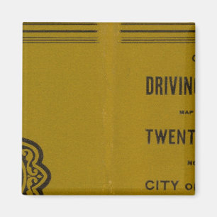 Íman Mapa de condução e rodas de Colton dos EUA 3