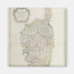 Íman Mapa de Córsega