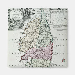 Íman Mapa de Córsega