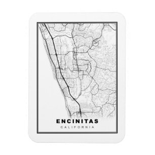 Íman Mapa de Encinitas