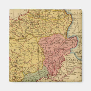 Íman Mapa de Gália