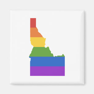 Íman Mapa de Gay dos EUA  Estado de Idaho