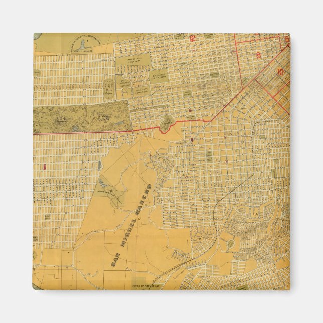 Íman Mapa de Guia de Britton e Rey (Frente)