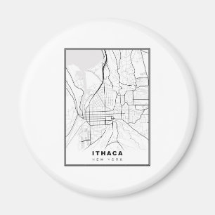 Íman Mapa De Ithaca