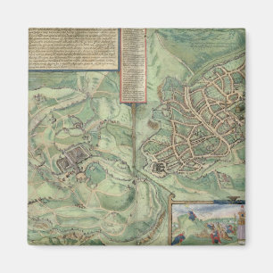 Íman Mapa de Jerusalem, 'de Civitates Orbis Terrarum