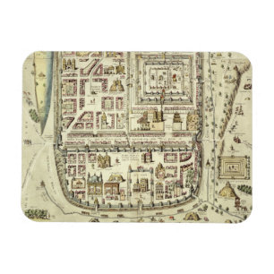 Íman Mapa de Jerusalem e dos arredores, 'de C