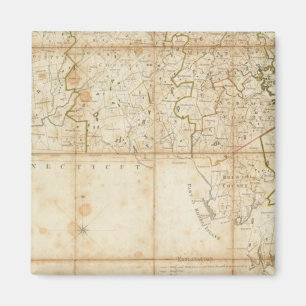 Íman Mapa De Massachusetts