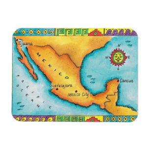 Íman Mapa de México