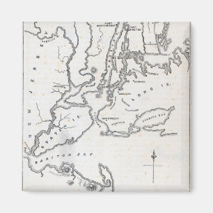 Íman Mapa de New York e da vizinhança