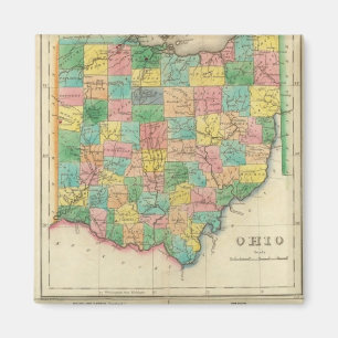 Íman Mapa De Ohio