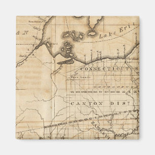 Íman Mapa de Ohio