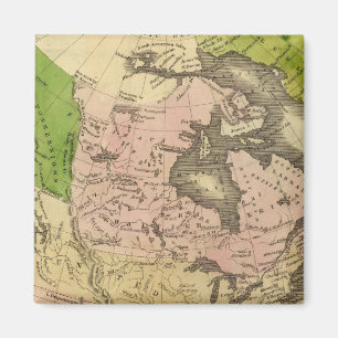 Íman Mapa de Olney para a América do Norte
