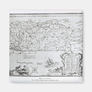 Íman Mapa de Palestina, de um Hagadá do Passover