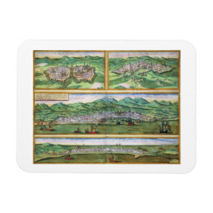 Íman Mapa de Parma, de Siena, de Palermo, e de