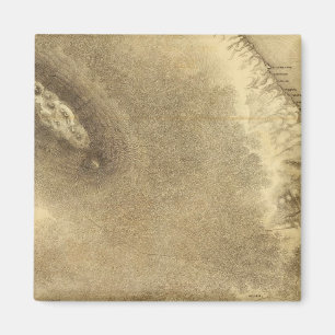 Íman Mapa de Parte da Ilha do Havaí