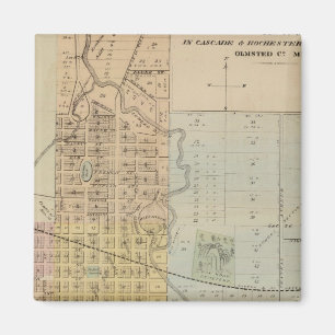 Íman Mapa de Rochester, Minnesota