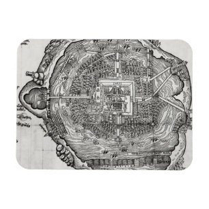 Íman Mapa de Tenochtitlan