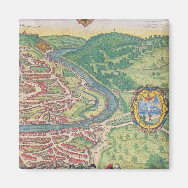 Íman Mapa de Viena (Frente)