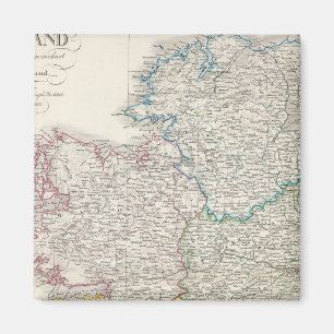 Íman Mapa do Atlas da Irlanda