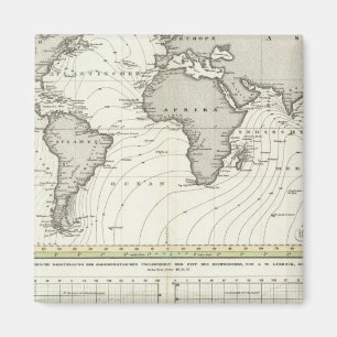 Íman Mapa do Atlas de Onda Lateral