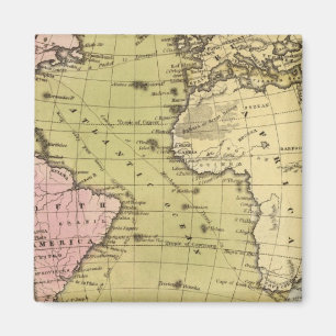 Íman Mapa do Atlas do Oceano Atlântico