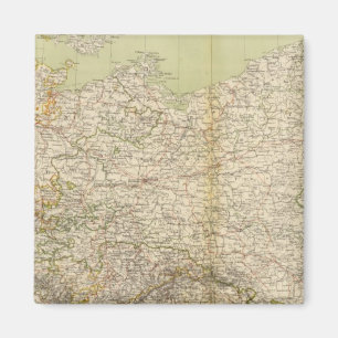 Íman Mapa do Atlas na Alemanha do Norte