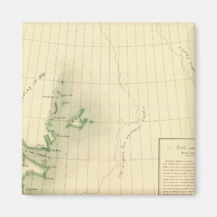 Íman Mapa do Atlas na Gronelândia