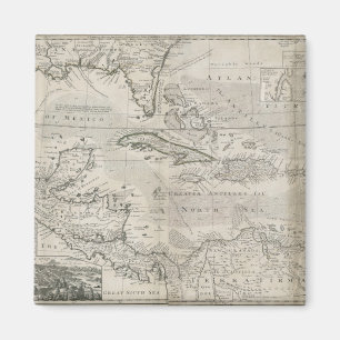 Íman Mapa do Caribe   1715