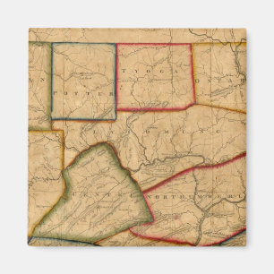 Íman Mapa Do Estado Da Pensilvânia