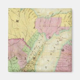 Íman Mapa do Estado de Michigan