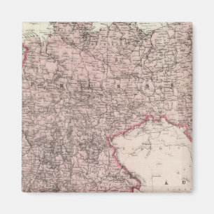 Íman Mapa do Império Alemão