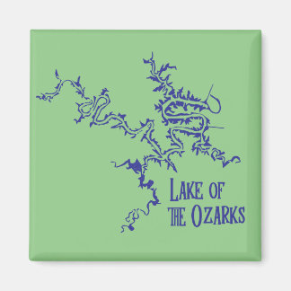 Íman Mapa do Lago de Ozarks
