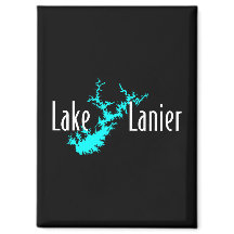Mapa do Lago Lanier Geórgia Navegação e Pesca