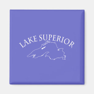 Íman Mapa do Lago Superior