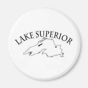 Íman Mapa do Lago Superior