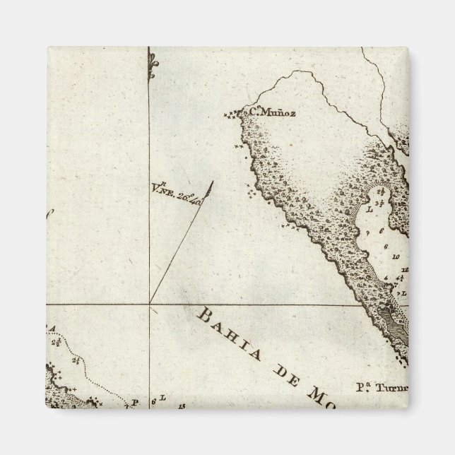 Íman Mapa do Livro do Alasca (Frente)