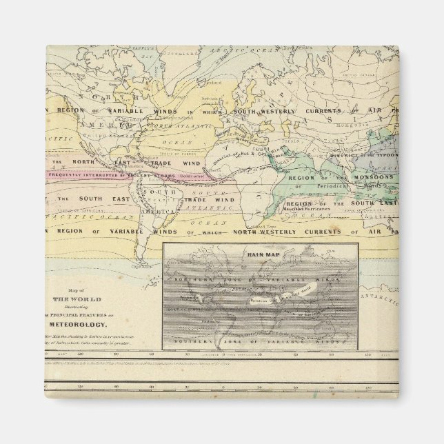 Íman Mapa do Mundo (Frente)