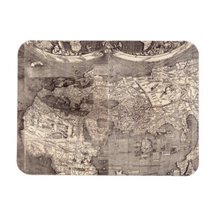 Íman Mapa do Mundo 1507