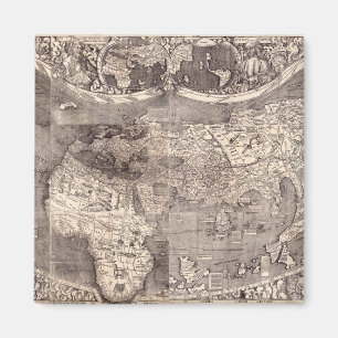 Íman Mapa do mundo   1507