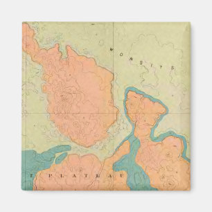 Íman Mapa Do Planalto De Uinkaret