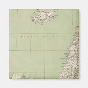 Íman Mapa do Sinai, Egito e Síria