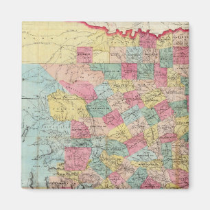 Íman Mapa do Texas de Cordova