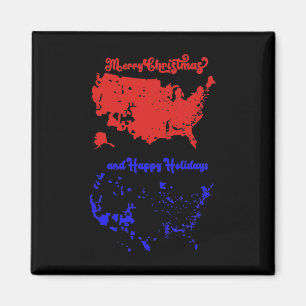 Íman Mapa Eleitoral 2024 Merry Christmas Trump Landslid