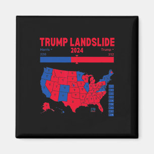 Íman Mapa Eleitoral 312 do Mapa Vencedor de Trump Lands