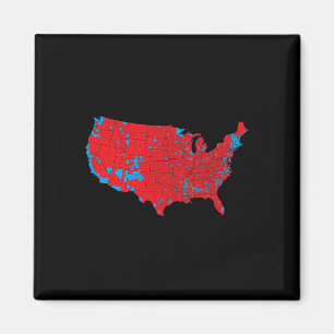 Íman Mapa Eleitoral dos EUA 2024 Presidente Trump Repub
