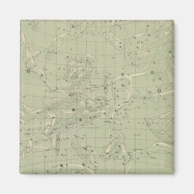 Íman Mapa em estrela (Frente)