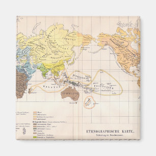 Íman Mapa etnográfico do mundo
